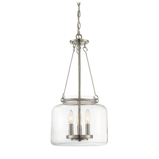 Savoy house 7-9006-3-SN Akron 3 Light Pendant 