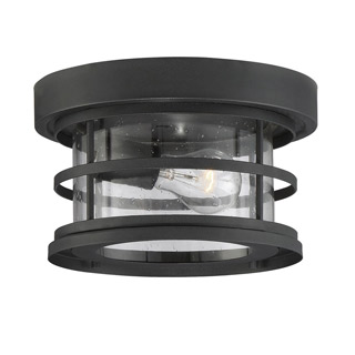 Savoy house 5-369-10-BK Barrett 10" Outdoor Ceiling Light потолочный светильник