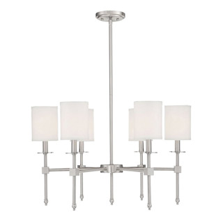 Savoy house 1-305-6-SN Chatham 6 Light Chandelier 