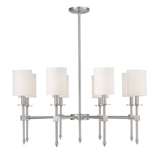 Savoy house 1-306-8-SN Chatham 8 Light Chandelier 
