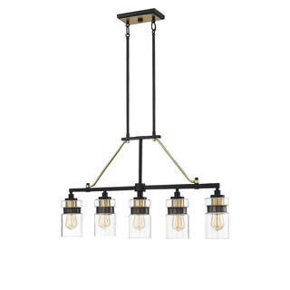 Savoy house 1-17002-5-77 Colfax 5 Light Trestle 