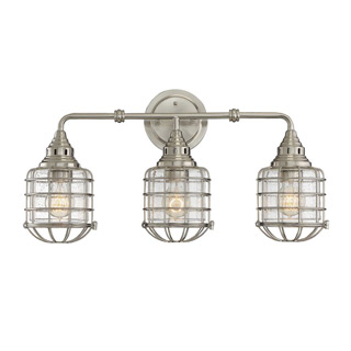 Savoy house 8-575-3-SN Connell 3 Light Bath Bar настенный светильник
