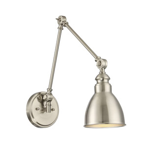 Savoy house 9-960-1-SN Dakota 1 Light Adjustable Sconce 