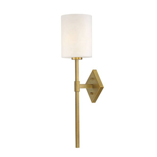 Savoy house 9-0902-1-322 Destin 1 Light Warm Brass Wall Sconce 