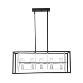 Savoy house 1-2240-5-67 Dexter 5 Light Linear Chandelier 