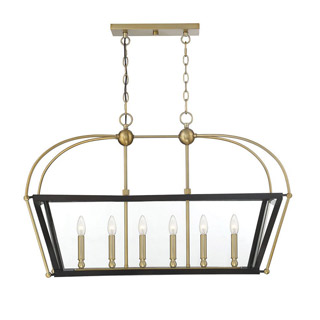 Savoy house 1-9075-6-79 Dunbar 6 Light Trestle 