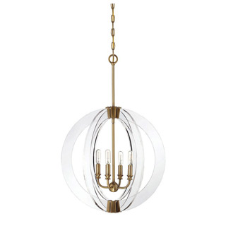 Savoy house 7-9161-4-322 Epsilon 4 Light Pendant 