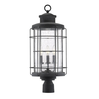 Savoy house 5-2672-88 Fletcher 3 Light Outdoor Post Lantern 
