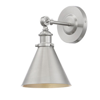 Savoy house 9-0901-1-SN Glenn 1 Light Satin Nickel Wall Sconce 