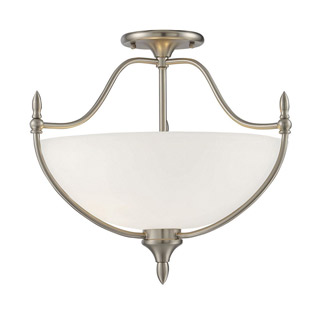 Savoy house 6-1005-3-SN Herndon 3 Light Semi-Flush потолочный светильник