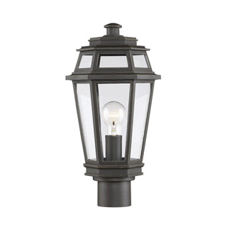Savoy house 5-23004-141 Holbrook 1 Light EPMM Outdoor Post Lantern 