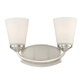 Savoy house 8-9070-2-SN Jordan 2 Light Bath Bar настенный светильник