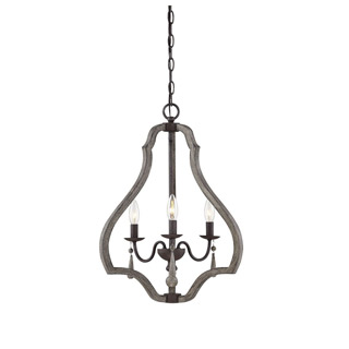 Savoy house 3-2655-3-149 Kenwood 3 Light Foyer Lantern 