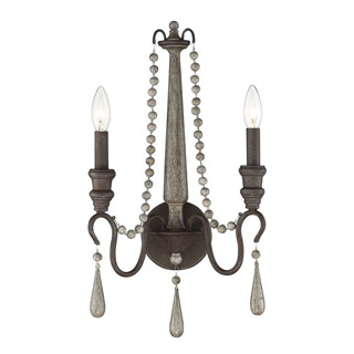 Savoy house 9-2654-2-149 Kenwood 2 Light Wall Sconce 