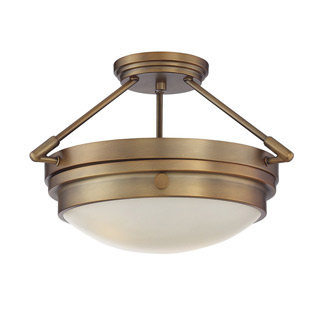 Savoy house 6-3352-2-322 Lucerne 2 Light Semi-Flush 
