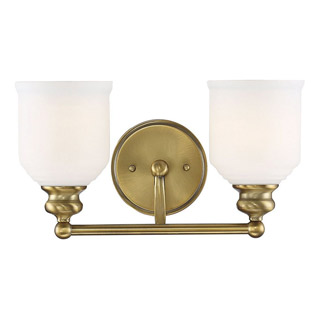 Savoy house 8-6836-2-322 Melrose 2 Light Bath Bar 
