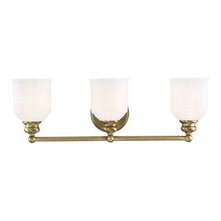 Savoy house 8-6836-3-322 Melrose 3 Light Bath Bar 