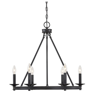 Savoy house 1-307-6-44 Middleton 6 Light Chandelier 
