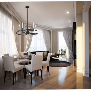 Savoy house 1-2271-6-145 Monteray 6 Light Chandelier 