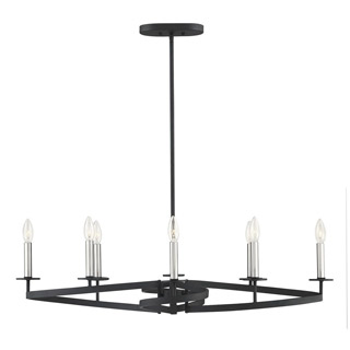 Savoy house 1-2272-8-145 Monteray 8 Light Linear Chandelier 