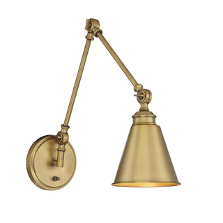 Savoy house 9-961CP-1-322 Morland 1 Light Adjustable Sconce with Plug 