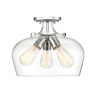 Savoy house 6-4035-3-11 Octave 3 Light Semi Flush 
