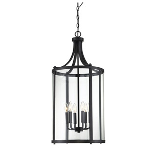 Savoy house 7-1041-6-BK Penrose 6 Light Foyer 