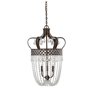 Savoy house 7-2441-3-8 Rochelle 3 Light Crystal Pendant 