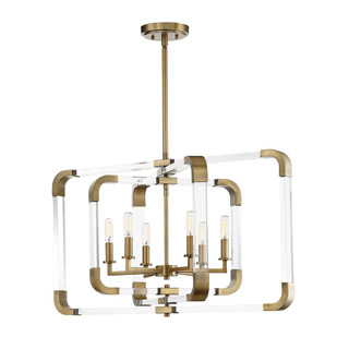 Savoy house 7-1660-6-322 Rotterdam 6 Light Pendant 