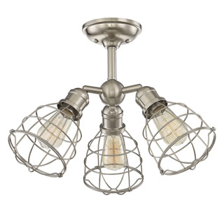 Savoy house 6-4136-3-SN Scout 3 Light Adjustable Semi-Flush потолочный светильник
