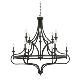 Savoy house 1-9084-12-13 Sheilds 12 Light Chandelier люстра
