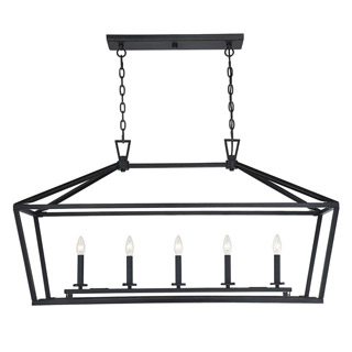 Savoy house 1-324-5-44 Townsend 5 Light Trestle 