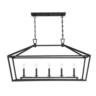 Savoy house 1-324-5-89 Townsend 5 Light Trestle 