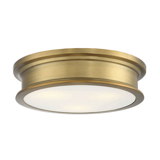 Savoy house 6-133-16-322 Watkins Warm Brass Flush Mount 