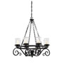 Иконка Savoy house 1-1120-8-BK Welch 8 Light Outdoor Chandelier люстра