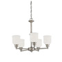 Иконка Savoy house 1-6837-5-SN Melrose 5 Light Chandelier люстра