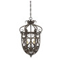 Иконка Savoy house 3P-8293-3-52 Bellingham 14" 3 Light Cage Foyer потолочный светильник