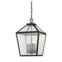 Иконка Savoy house 5-104-BK Woodstock 4 Light Outdoor Hanging Lantern 