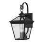 Иконка Savoy house 5-142-BK Ellijay 12" Steel Wall Lantern настенный светильник