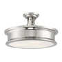Иконка Savoy house 6-134-3-109 Watkins 3 Light Polished Nickel Semi Flush 