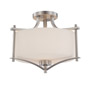 Иконка Savoy house 6-334-2-SN Colton 2 Light Semi-Flush потолочный светильник