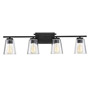 Иконка Savoy house 8-1020-4-BK Calhoun 4 Light Bath Bar настенный светильник