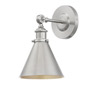 Иконка Savoy house 9-0901-1-SN Glenn 1 Light Satin Nickel Wall Sconce 